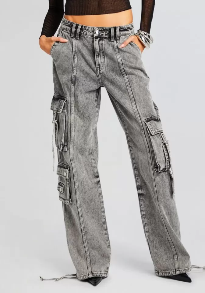 Women Retrofête Denim | Alejandra Cargo Pant