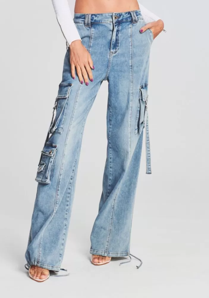 Flash Sale Alejandra Cargo Pant Women Denim