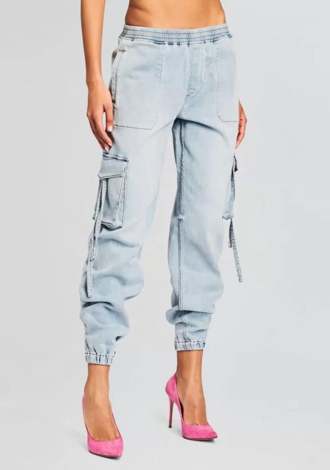 Women Retrofête Denim | Amber Cargo Jogger