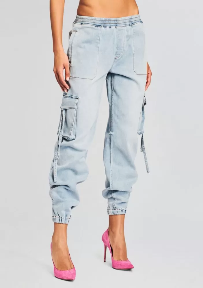 Store Amber Cargo Jogger Women Denim