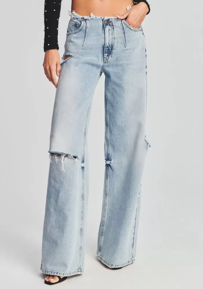 New Aston Wide Leg Jean Women Denim