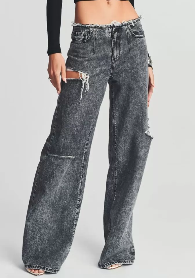 Women Retrofête Bottoms | Aston Wide Leg Jean