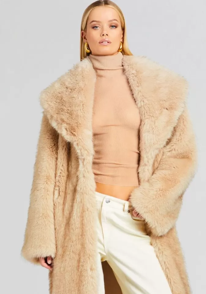 Women Retrofête Jackets | Averie Faux Fur Coat