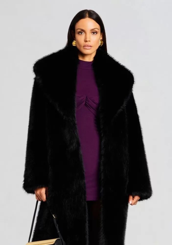 Cheap Averie Faux Fur Coat Women Jackets