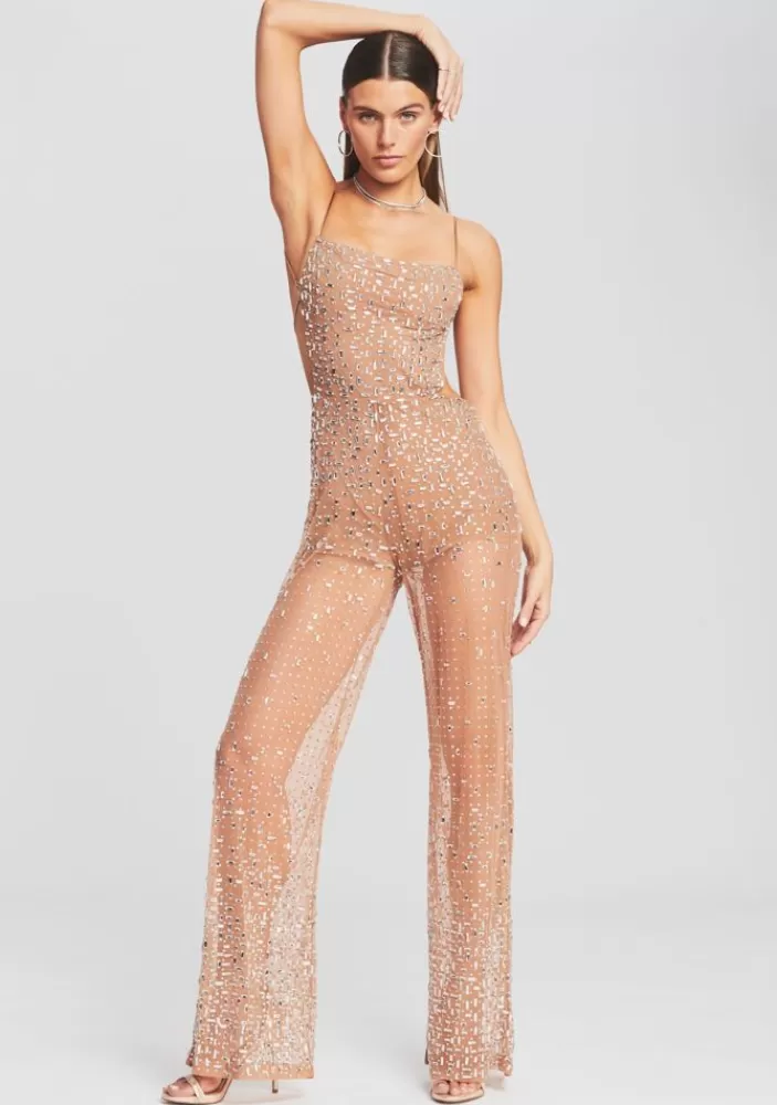 Cheap Axel Sequin Jumpsuit Women Jumpsuits