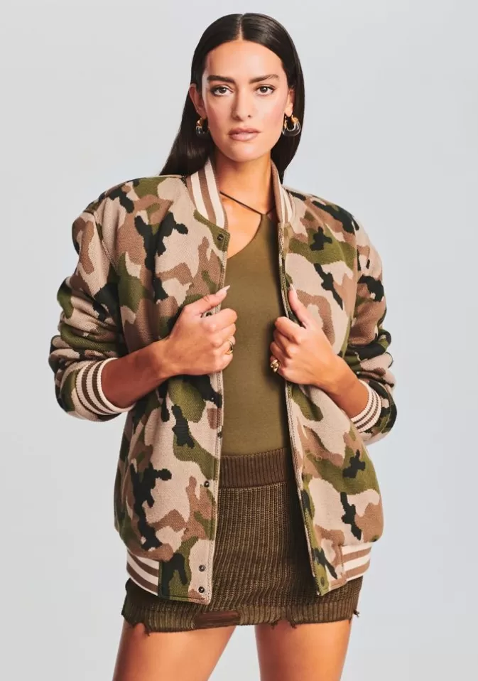 Women Retrofête Outerwear | Bryan Bomber Jacket