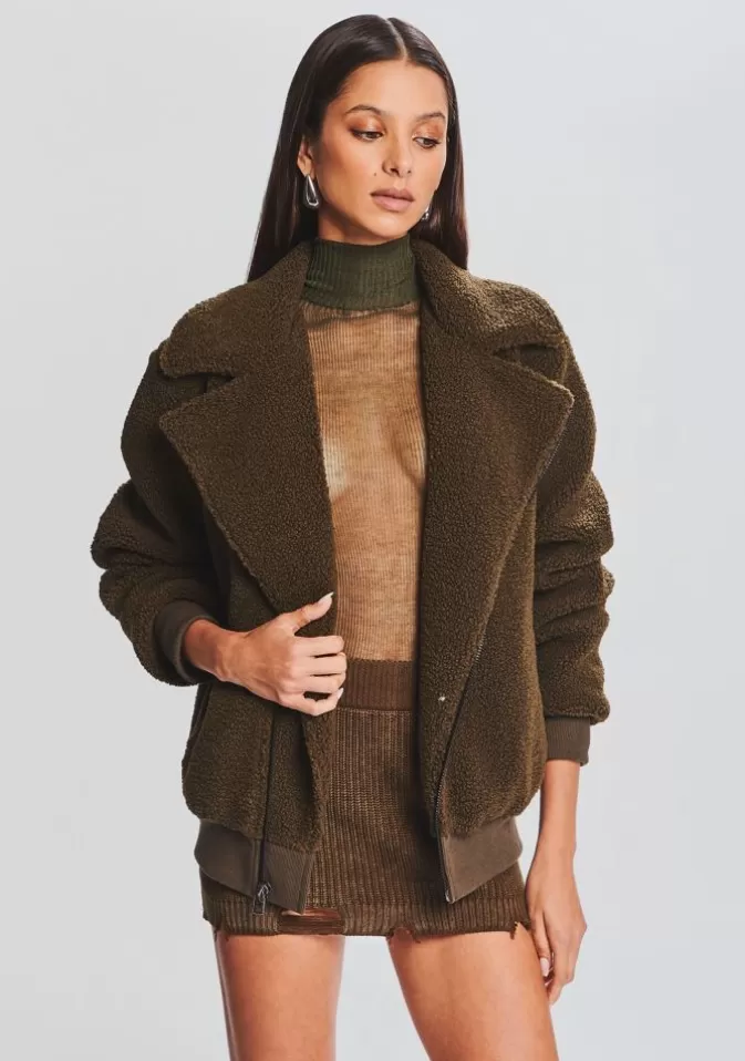 Women Retrofête Outerwear | Caleb Teddy Jacket