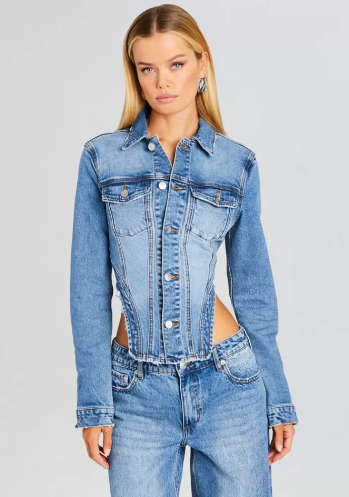 Fashion Carolina Denim Jacket Women Denim