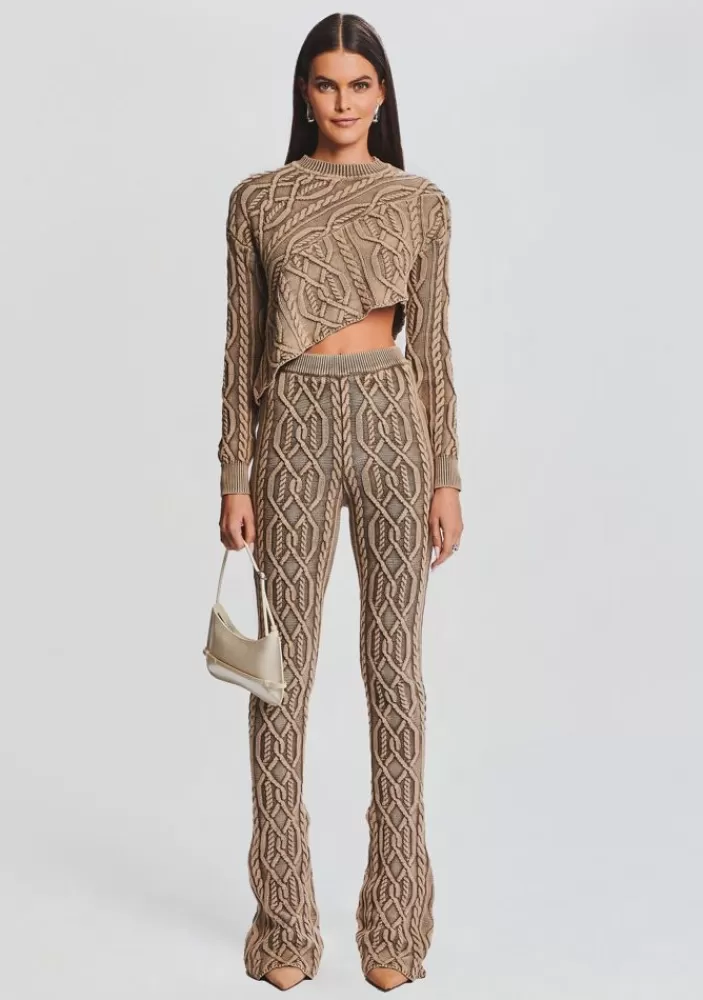 Online Cayenne Cable Knit Pant Women Matching Sets