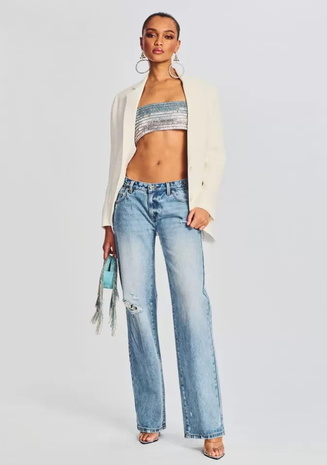 Women Retrofête Denim | Christy Straight Leg Jean