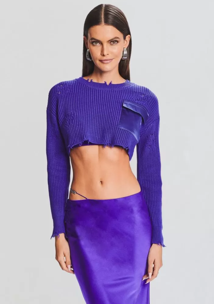 Outlet Cropped Devin Sweater Women Matching Sets