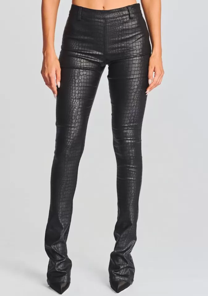 Women Retrofête Bottoms | Danica Coated Denim Pant