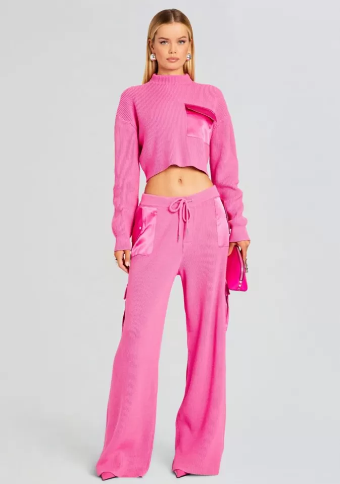 Women Retrofête Matching Sets | Daph Knit Cargo Pant