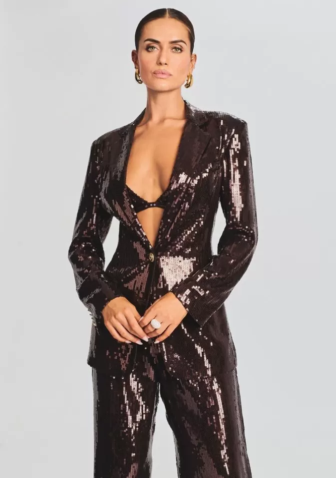 Women Retrofête Jackets | Dawn Sequin Blazer