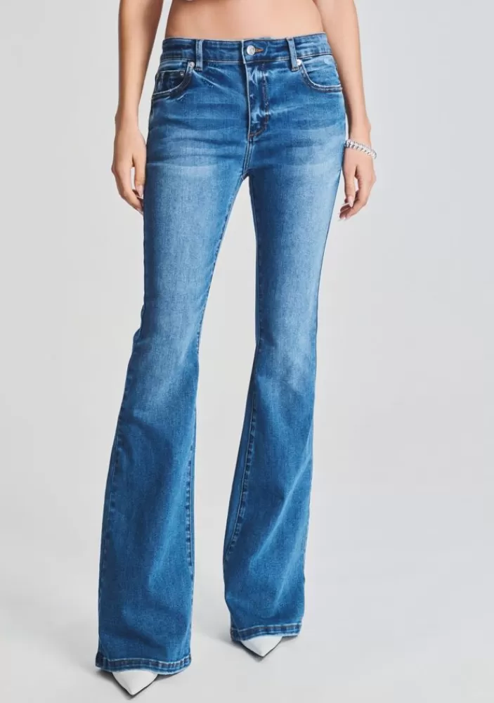 Fashion Demi Mid Rise Jean Women Bottoms