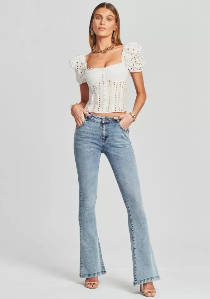 Women Retrofête Denim | Demi Mid Rise Jean