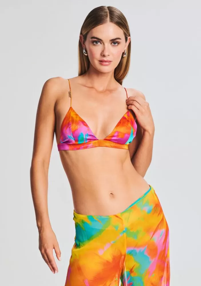 New Doral Silk Bralette Women Matching Sets