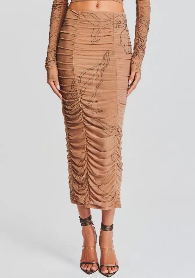 Women Retrofête Bottoms | Dream Midi Skirt