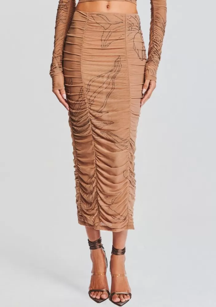 Shop Dream Midi Skirt Women Matching Sets