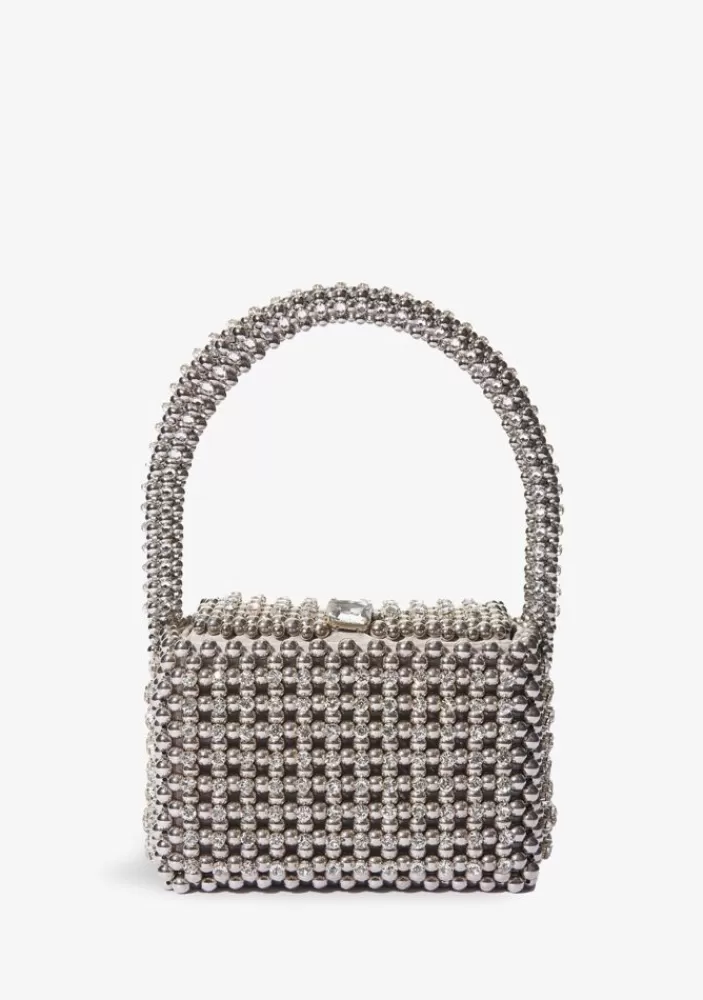 Clearance Eclipse Pearl Crystal Bag Women Handbags