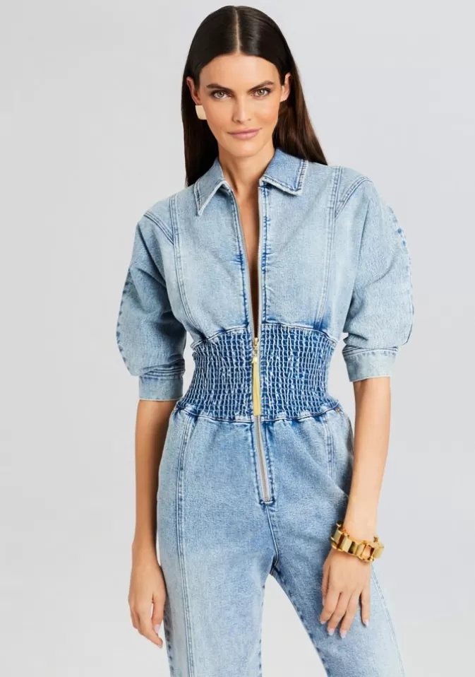 Women Retrofête Denim | Ellis Jumpsuit