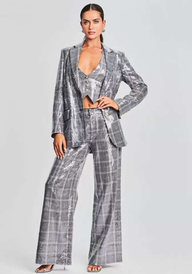 Women Retrofête Matching Sets | Enid Sequin Blazer