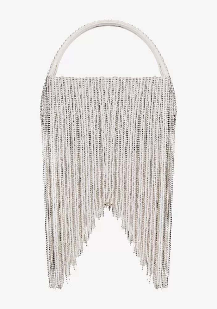 New Estel Medium Pearl Fringe Bag Women Handbags