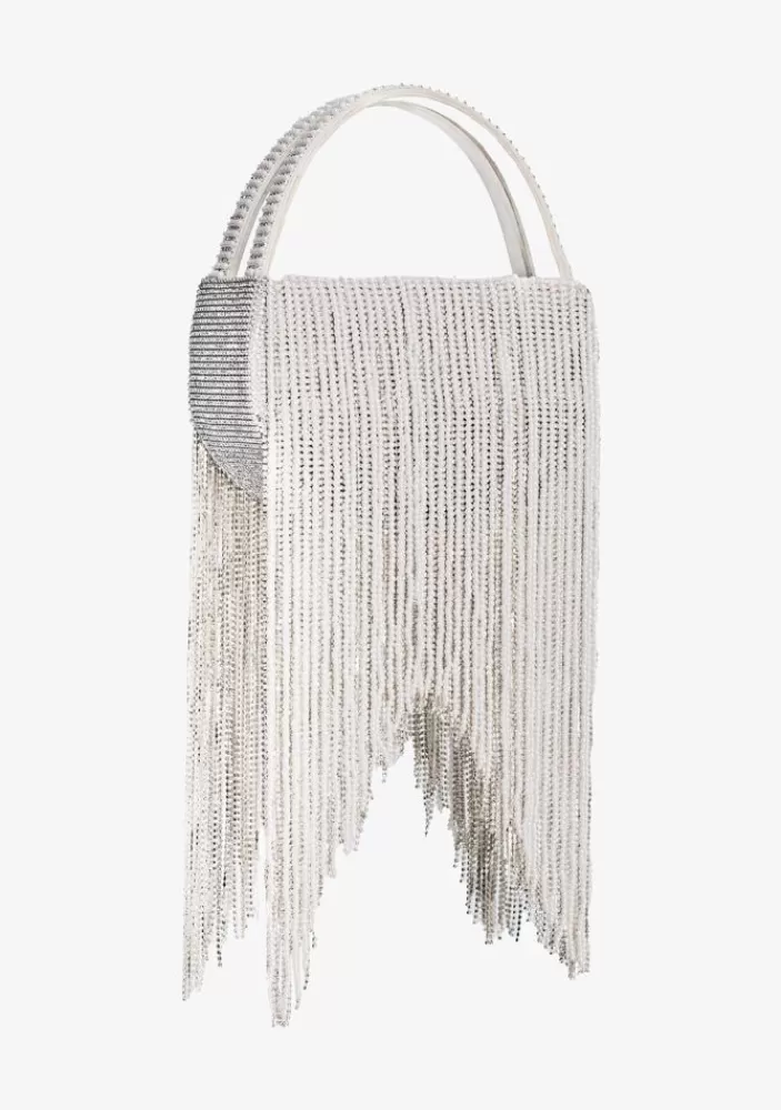 New Estel Medium Pearl Fringe Bag Women Handbags