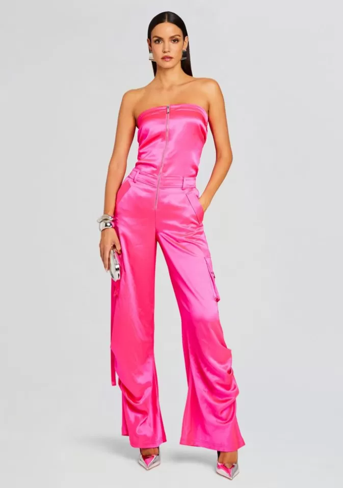 Women Retrofête Jumpsuits | Estrella Cargo Jumpsuit