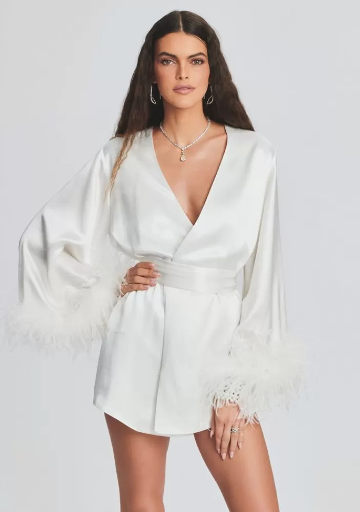 Cheap Eva Feather Robe Women Dresses