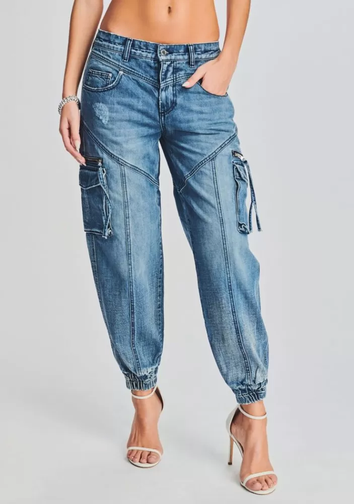 Best Sale Everette Cargo Pant Women Denim