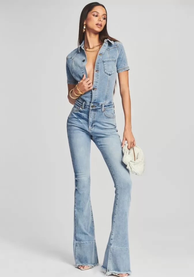 Women Retrofête Denim | Fallon Jumpsuit