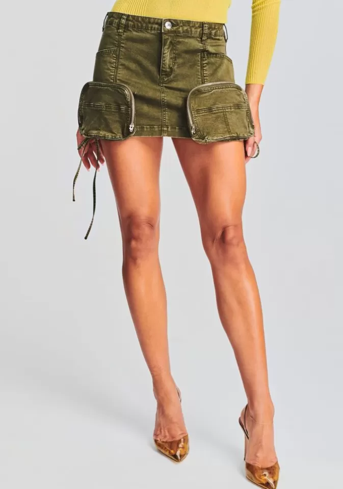 Women Retrofête Bottoms | Finn Cargo Skirt