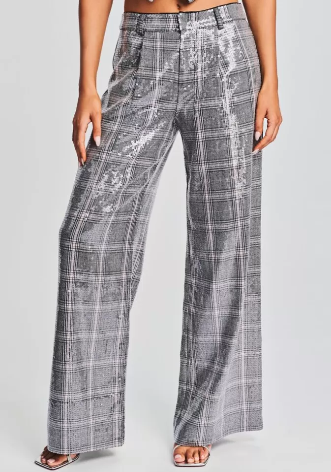 Women Retrofête Matching Sets | Fleur Sequin Pant