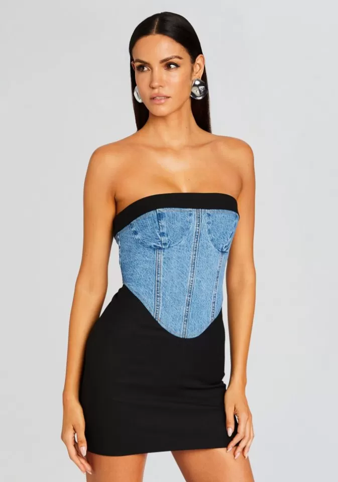 Women Retrofête Denim | Freya Dress