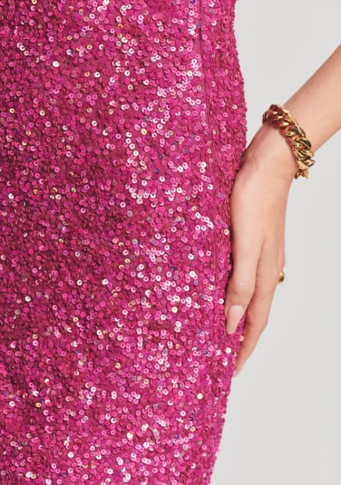 Sale Heather Sequin Dress Women Dresses