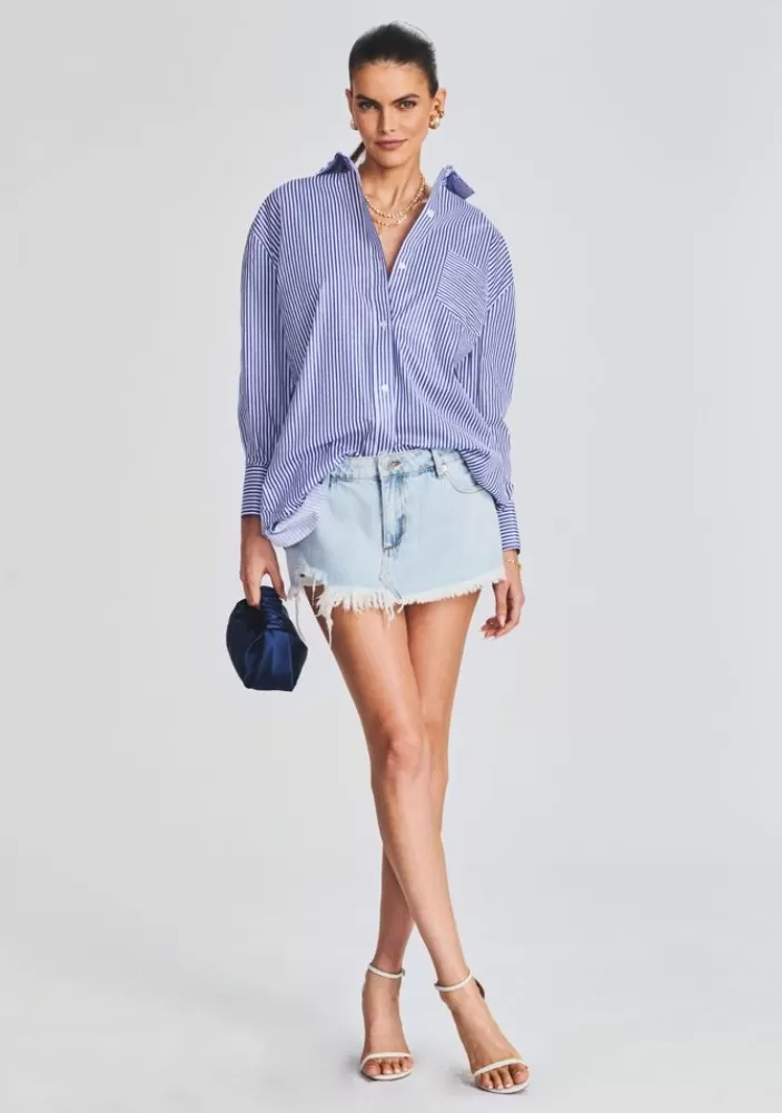 Outlet Hefley Oversized Coated Shirt Dress Women Dresses