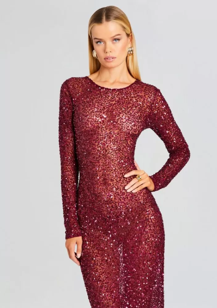 Hot Heidi Sequin Dress Women Dresses