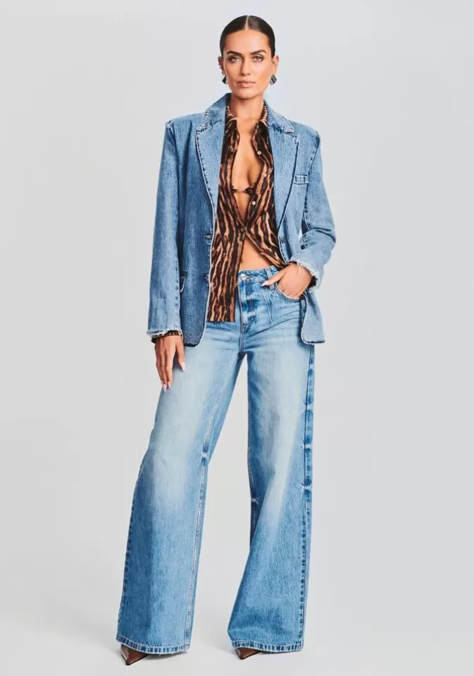 Women Retrofête Denim | Hollis Blazer