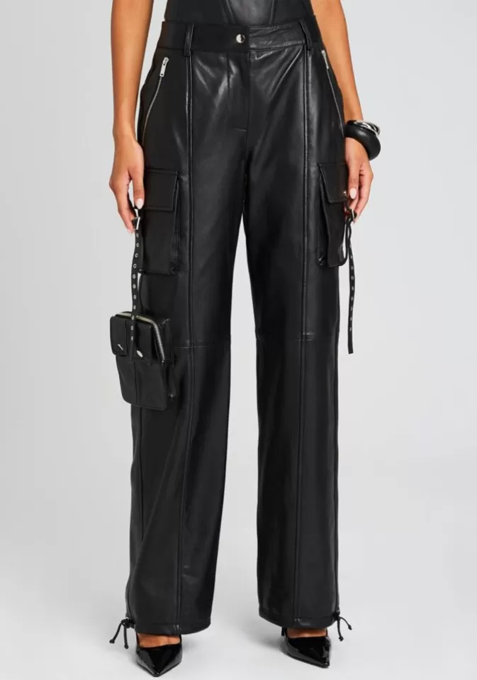 Women Retrofête Bottoms | Honey Leather Pant