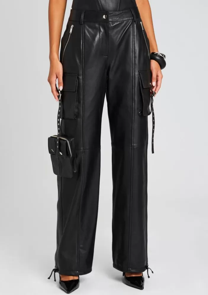 Online Honey Leather Pant Women Bottoms