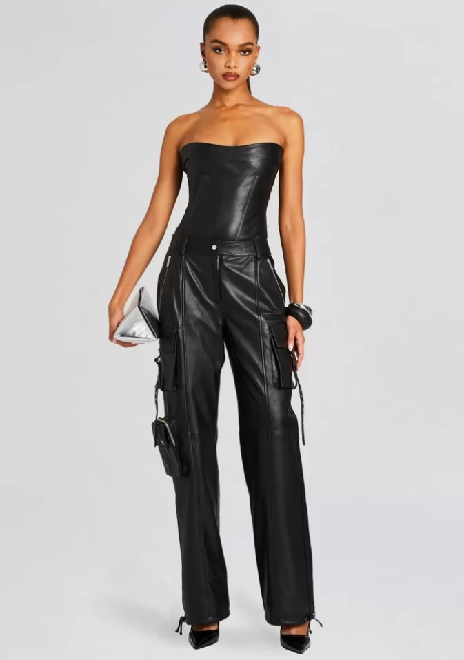 Women Retrofête Bottoms | Honey Leather Pant