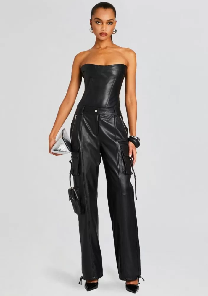 Online Honey Leather Pant Women Bottoms