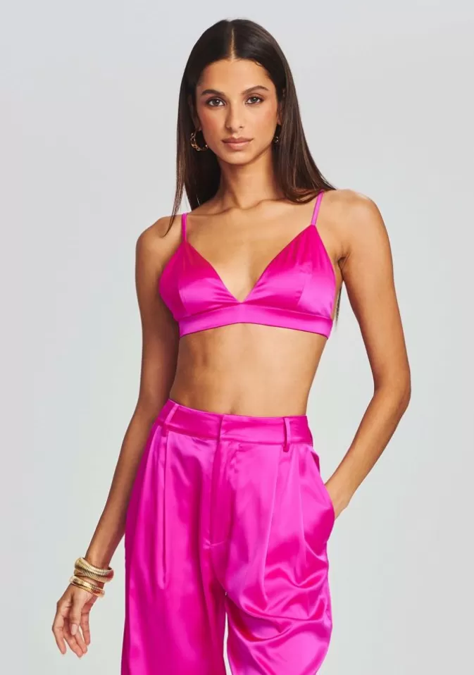 Women Retrofête Matching Sets | Iris Silk Bralette