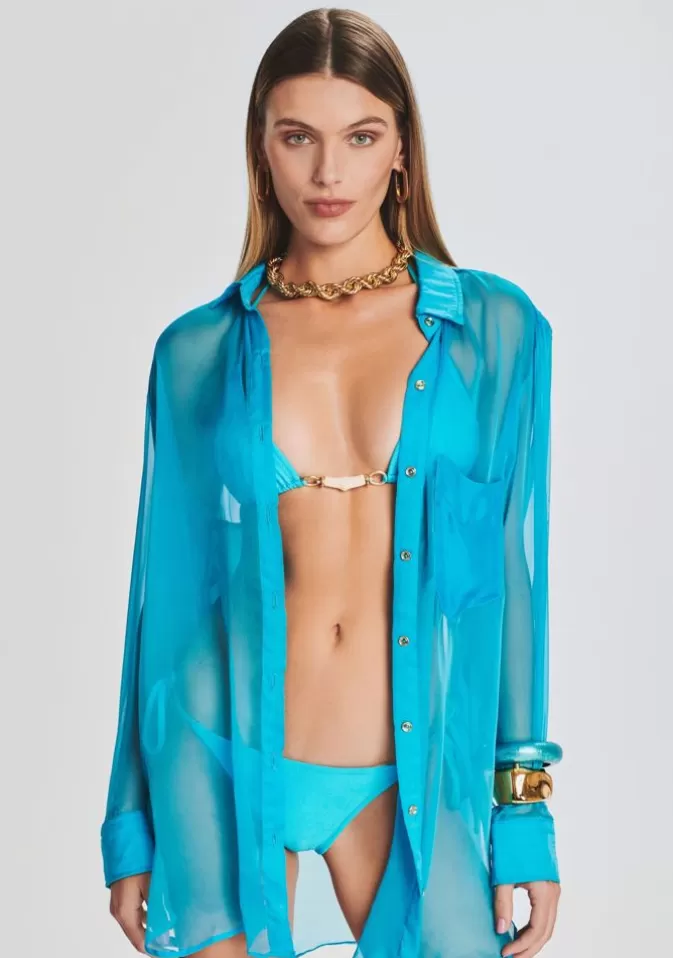 Women Retrofête Swim | Jonas Buttoned Shirt