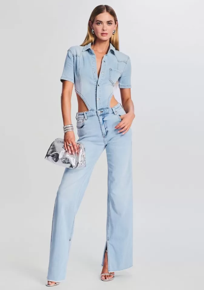 Women Retrofête Denim | Karen Jumpsuit