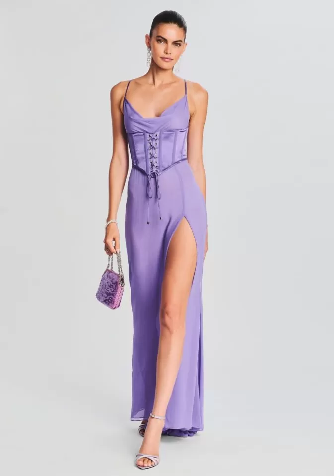 Women Retrofête Dresses | Larissa Silk Corset Dress