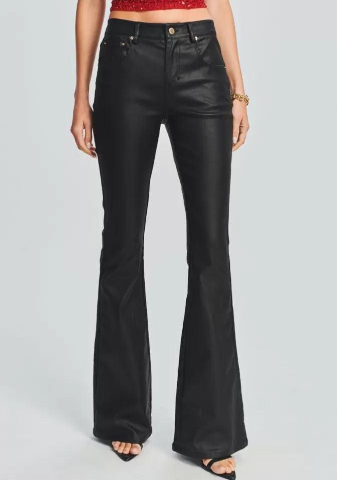 Women Retrofête Denim | Laurel Coated Denim Pant