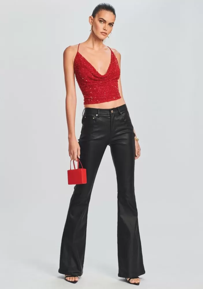 Flash Sale Laurel Coated Denim Pant Women Bottoms