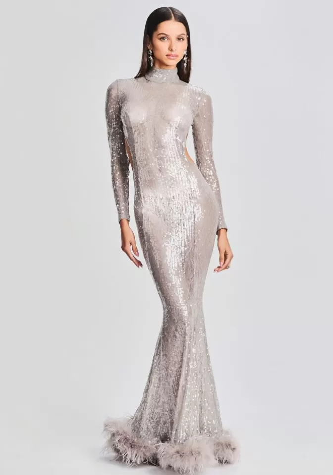 Women Retrofête Dresses | Lenora Sequin Embellished Dress